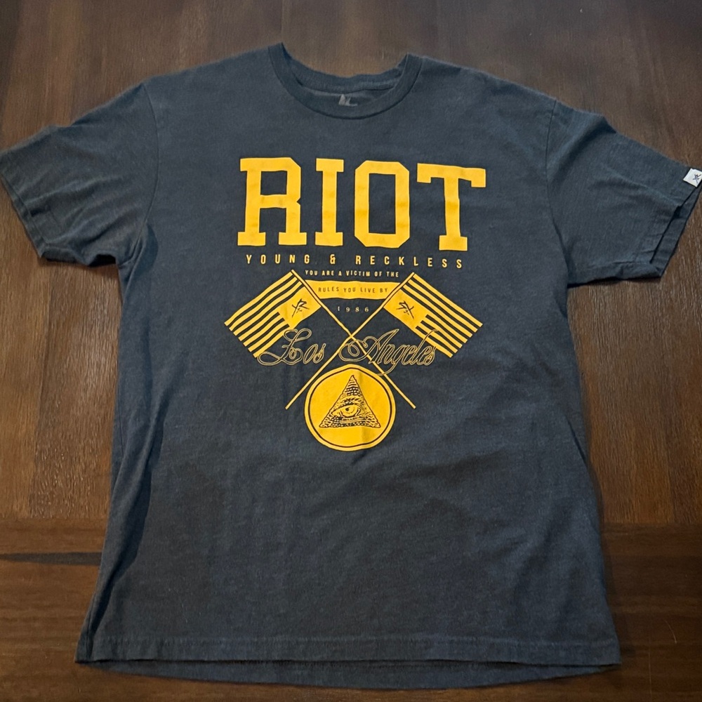 Young & Reckless Riot Shirt  Large